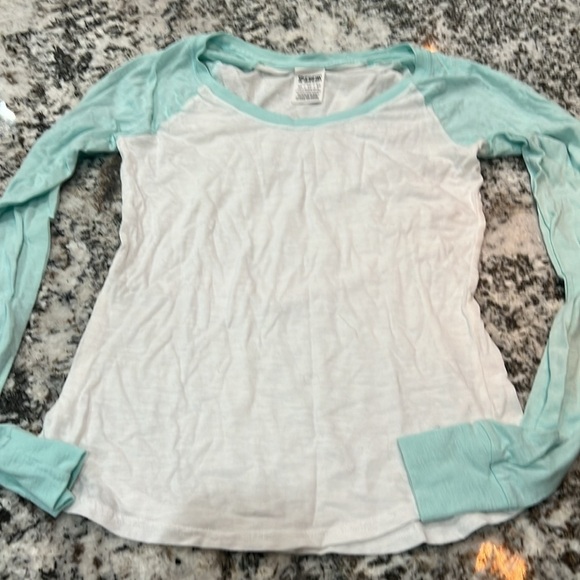 Pink VS Victoria Secret Pink Long Sleeve Shirt Baseball Dog Vintage Bundle Y2K - Picture 2 of 6